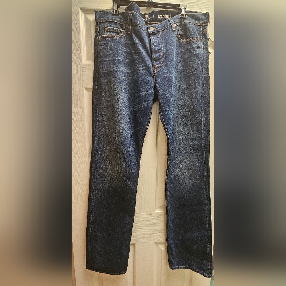 7 for all mankind standard classic straight leg Men's Jeans